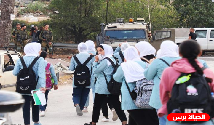 الاحتلال يعتدي على طلبة قرية اللبن الشرقية